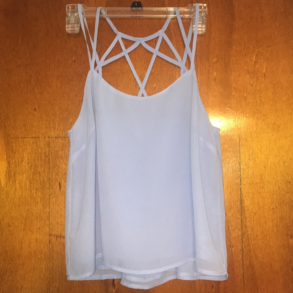 Baby blue blouse - Picture 1 of 4